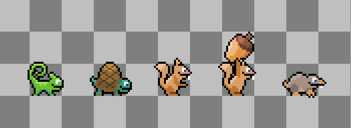 OriBrusi's tweet photo. Reviving an old jam game #pixelart #indiedev https://t.co/dVcGtAkss3