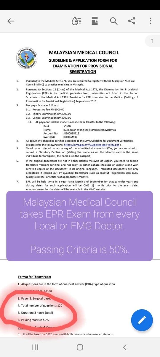 FahadRshid's tweet photo. 𝗠𝗮𝗹𝗮𝘆𝘀𝗶𝗮𝗻 𝗠𝗲𝗱𝗶𝗰𝗮𝗹 𝗖𝗼𝘂𝗻𝗰𝗶𝗹 takes 𝗘𝗣𝗥 Exam from every Local or FMG Doctor for Medical License. Passing Criteria is 50%.

ہماری مہان اور شکتی شالی PMC نے اپنے پھٹیچر NLE کا 70% پاسنگ  پرسینٹج رکھا ہوا ہے.

@pmc_org @A_Qadir_Patel @HumayunMohmand https://t.co/mddJ7sp0x1