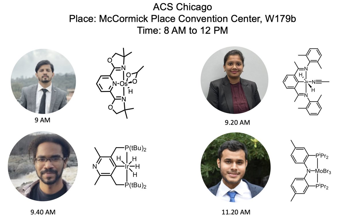 Goldman Group (@goldman_group) on Twitter photo Heading to ACS Chicago? Come check out <a href="/Goldman_Group/">Goldman Group</a> pincer metal chemistry.
#ACSFall2022 @Ashish24934821 @das_soumyadipa <a href="/iridium_tea/">Tariq ⌬</a> <a href="/souvik_mndl/">Souvik Mandal</a> Heading to ACS Chicago? Come check out <a href="/Goldman_Group/">Goldman Group</a> pincer metal chemistry.
#ACSFall2022 @Ashish24934821 @das_soumyadipa <a href="/iridium_tea/">Tariq ⌬</a> <a href="/souvik_mndl/">Souvik Mandal</a>