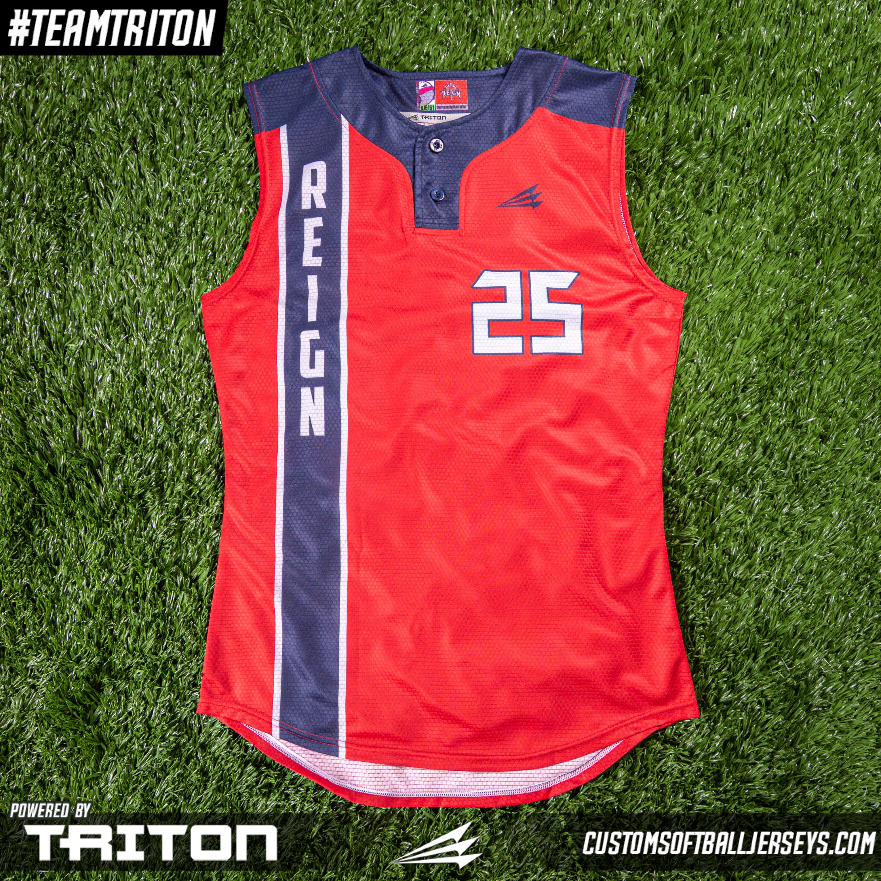 Triton Custom Softball Jersey Designs - Triton Custom Sublimated