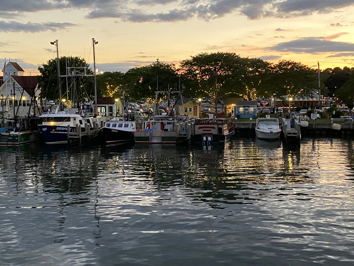 FishAlliance's tweet photo. Hyannis Harbor seems other-worldly at dusk.
#fishalliance #workingwaterfronts #capecod https://t.co/JI5i4swF4N