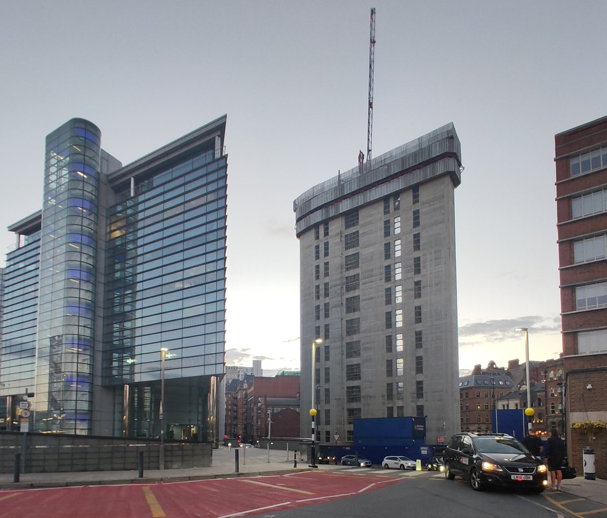 Christian Cardiss (@ccardiss) on Twitter photo In June, <a href="/CitySquareHouse/">City Square House</a> was rising up above its hoardings. This evening, two months later, it's making a bold impression on the land surrounding #Leeds Train Station.
It's going to look great when it's finished, this. I'm always proud to Leeds growing in such a positive way. In June, <a href="/CitySquareHouse/">City Square House</a> was rising up above its hoardings. This evening, two months later, it's making a bold impression on the land surrounding #Leeds Train Station.
It's going to look great when it's finished, this. I'm always proud to Leeds growing in such a positive way.