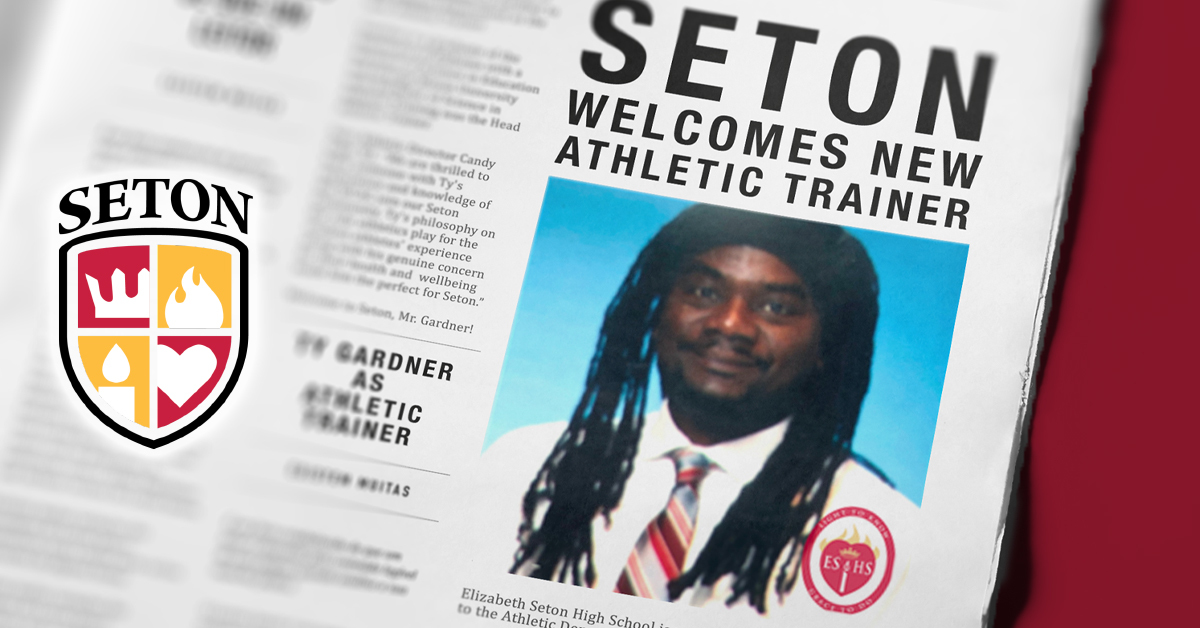 Elizabeth Seton High School is proud to welcome Ty Gardner to the Athletic Department as the new Athletic Trainer! 

To read the full story, visit ow.ly/4leU50Ko48z.
