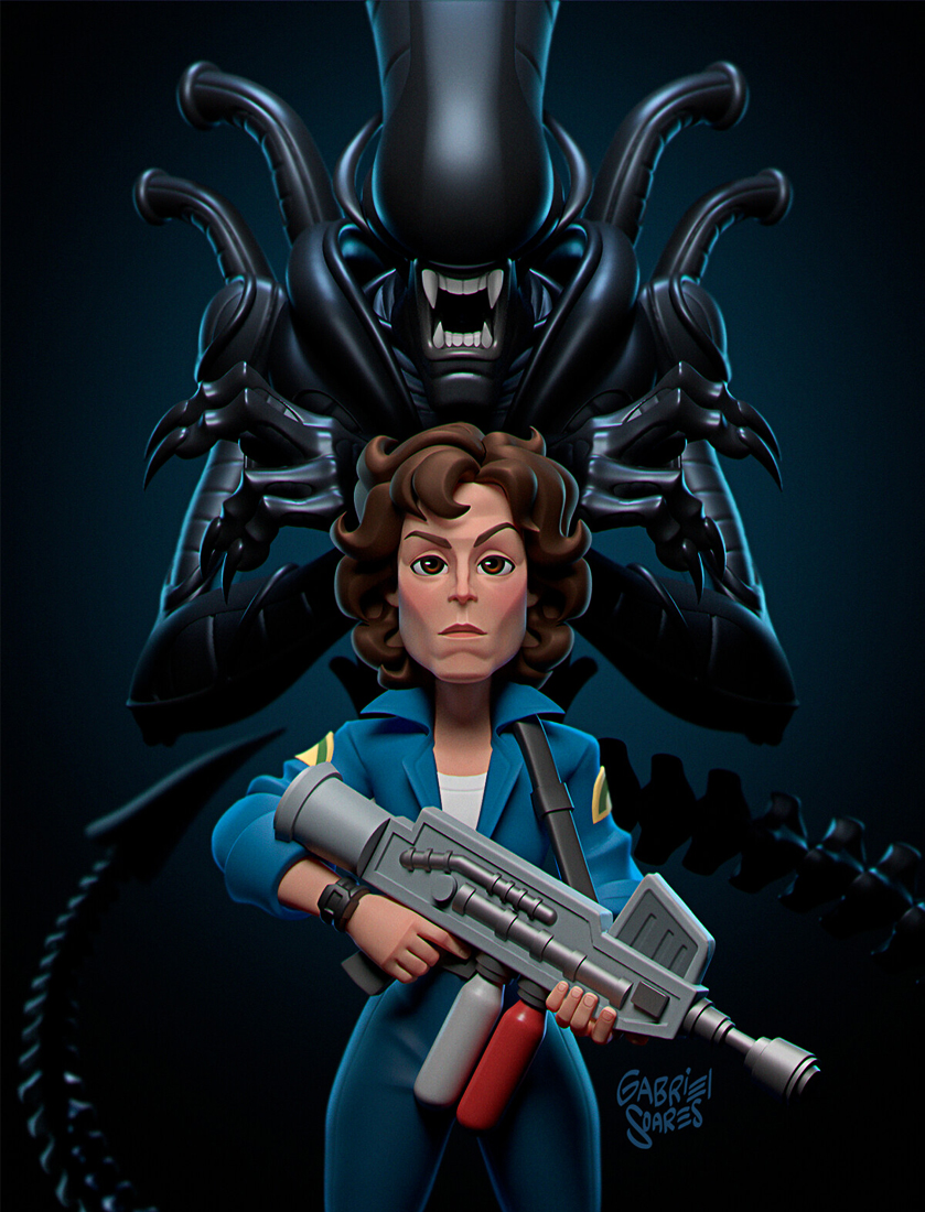 RojaxSahara's tweet photo. "Alien"
By Gabriel Soares...
#alien #aliens #xenomorph #ripley #EllenRipley #ridleyscott #alienvpredator #SigourneyWeaver #fanart https://t.co/B5jqhZIksl