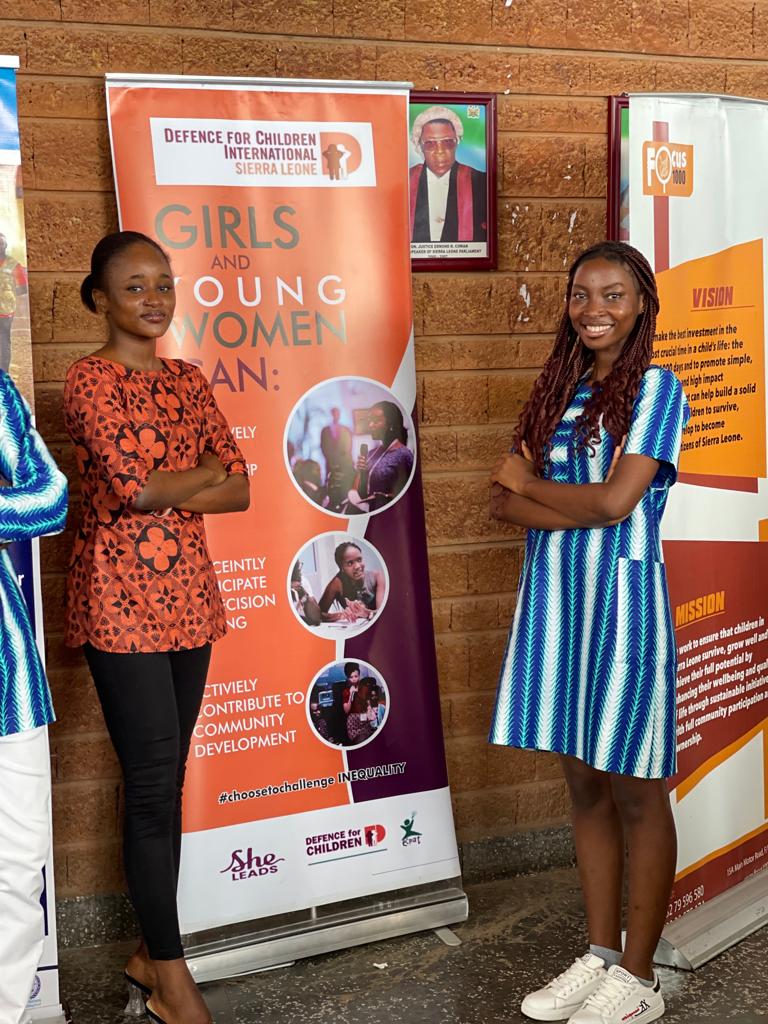 dci_sierraleone's tweet photo. She Leads Wins Again! We're excited to have supported #YACAP to ve' organized this year's #NationalYouthConference - a platform to promote gender equality & increase girls + y/women's participation in leadership in #SierraLeone. @DCIsecretariat @DCI_Africa @FundHumanRights @ECPAT https://t.co/4R2C1a5egc