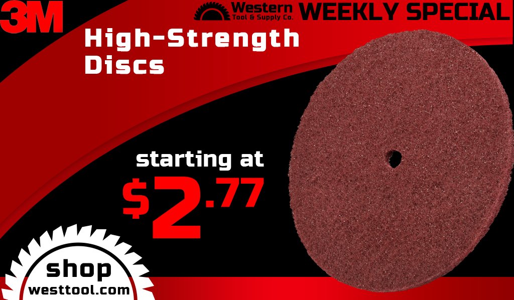3M High-Strength Disc Sale: westtool.com/content/page/3…