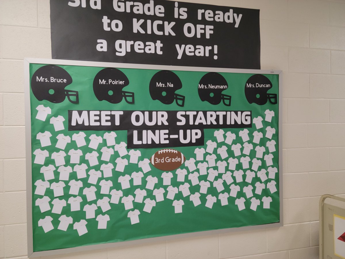 A new school year and a new football season are just around the corner!