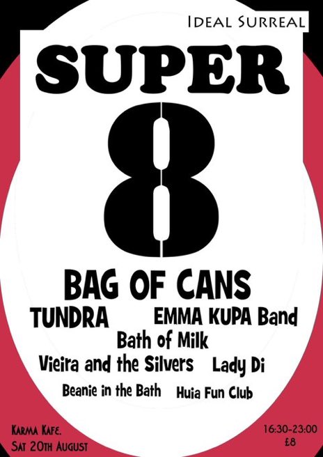 Everyone! We’re playing our first gig in nearly two years TOMORROW! It’s at Karma Kafe and the line up is 👌 we’re on at 6.30, see ya there! Big Love ❤️