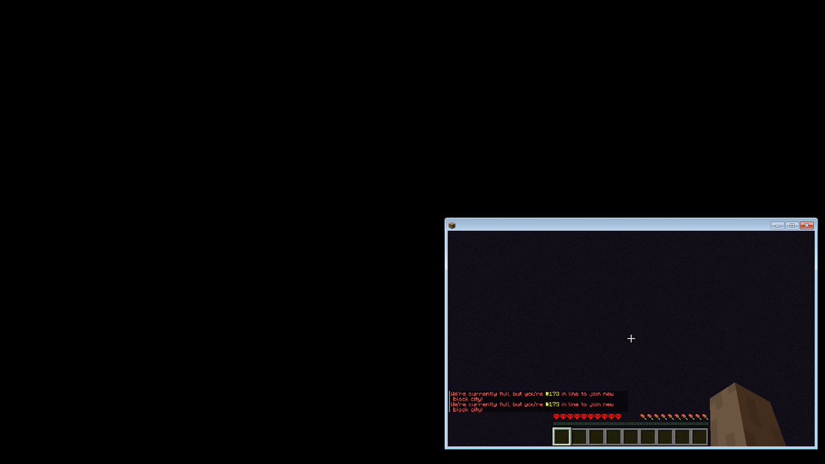 dyleps's tweet image. #tubnetbeta just been waiting in the void for nearly 2 hours, HYPED!!!!