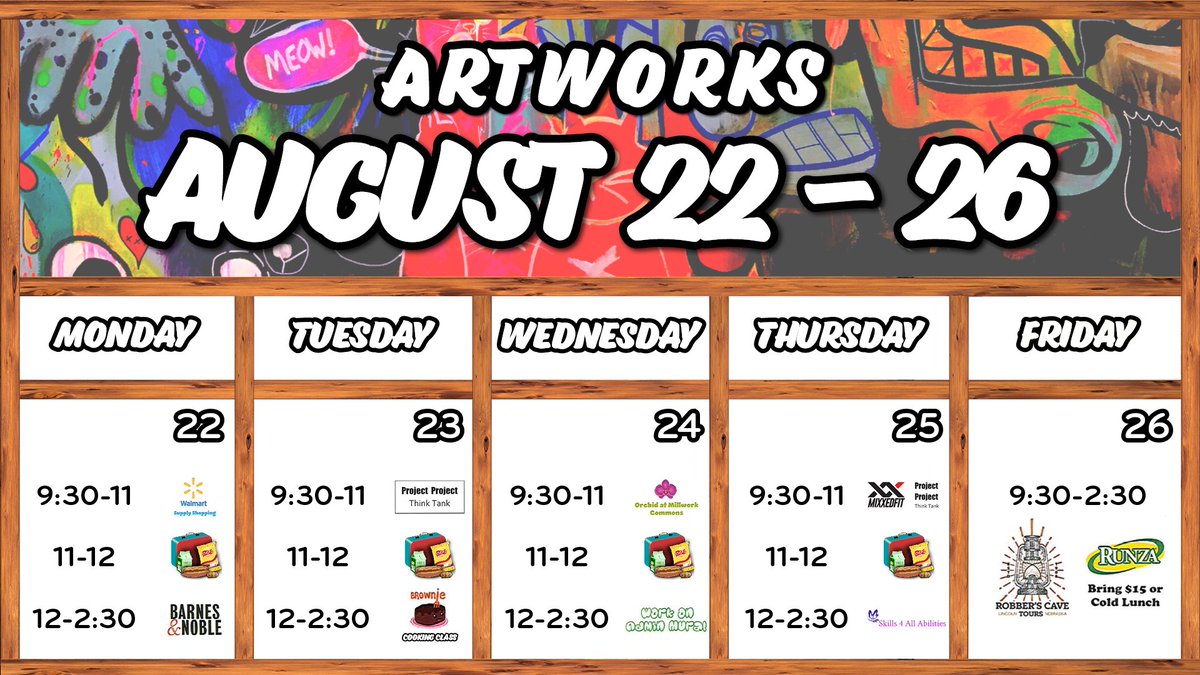 ArtWorks has a great week coming up.

Visit angelguardians.org to see what else wer're up to this month and be sure to check out our special events section for more information about our upcoming gala event. 
#art #community #inclusion