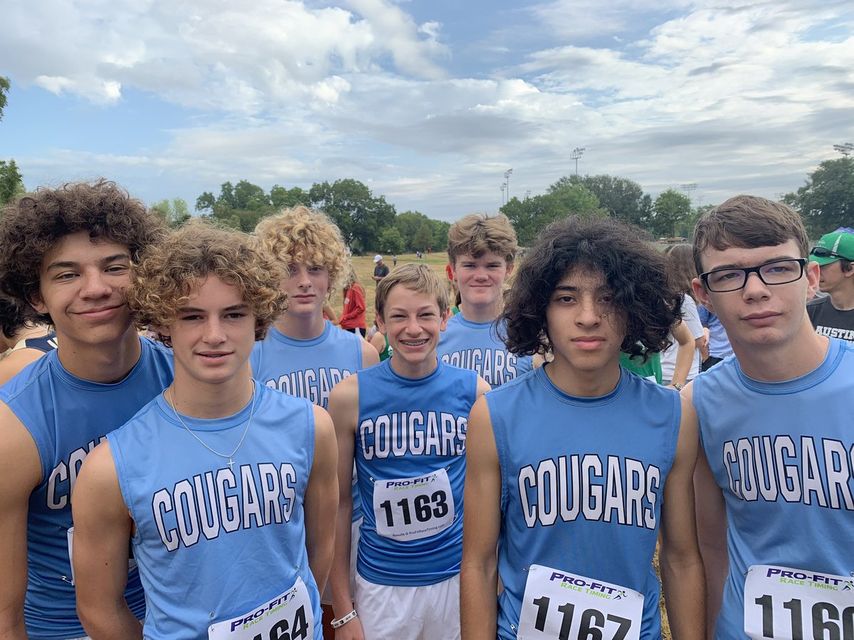 ChinaSpringXC's tweet photo. First meet of the season with Jade Jobe, Timber Scott, and @had_phillips medaling.  Such an awesome group of athletes…and parents that support them. #TempleInvitational #XC #longdistance #GoCougs https://t.co/v4Om8pC3Yz