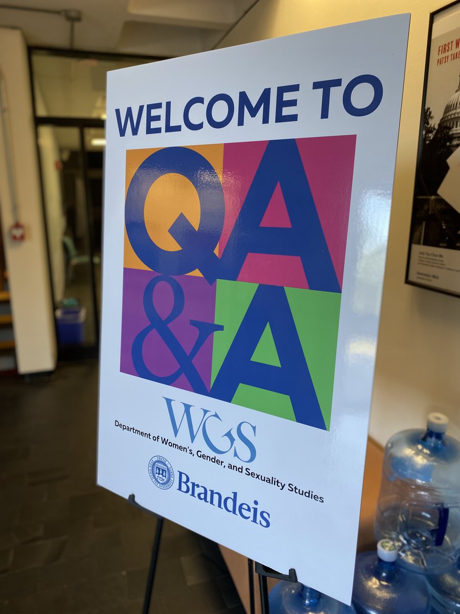 WGSBrandeis's tweet photo. Excited to welcome our cohort of QAA students to pre-orientation programming at @BrandeisU today!ππ₯³π#qaa #queer #firstyear #preorientation #academics #welcome #wgsbrandeis #LGBTQIA #activism https://t.co/3YGIVUjce9