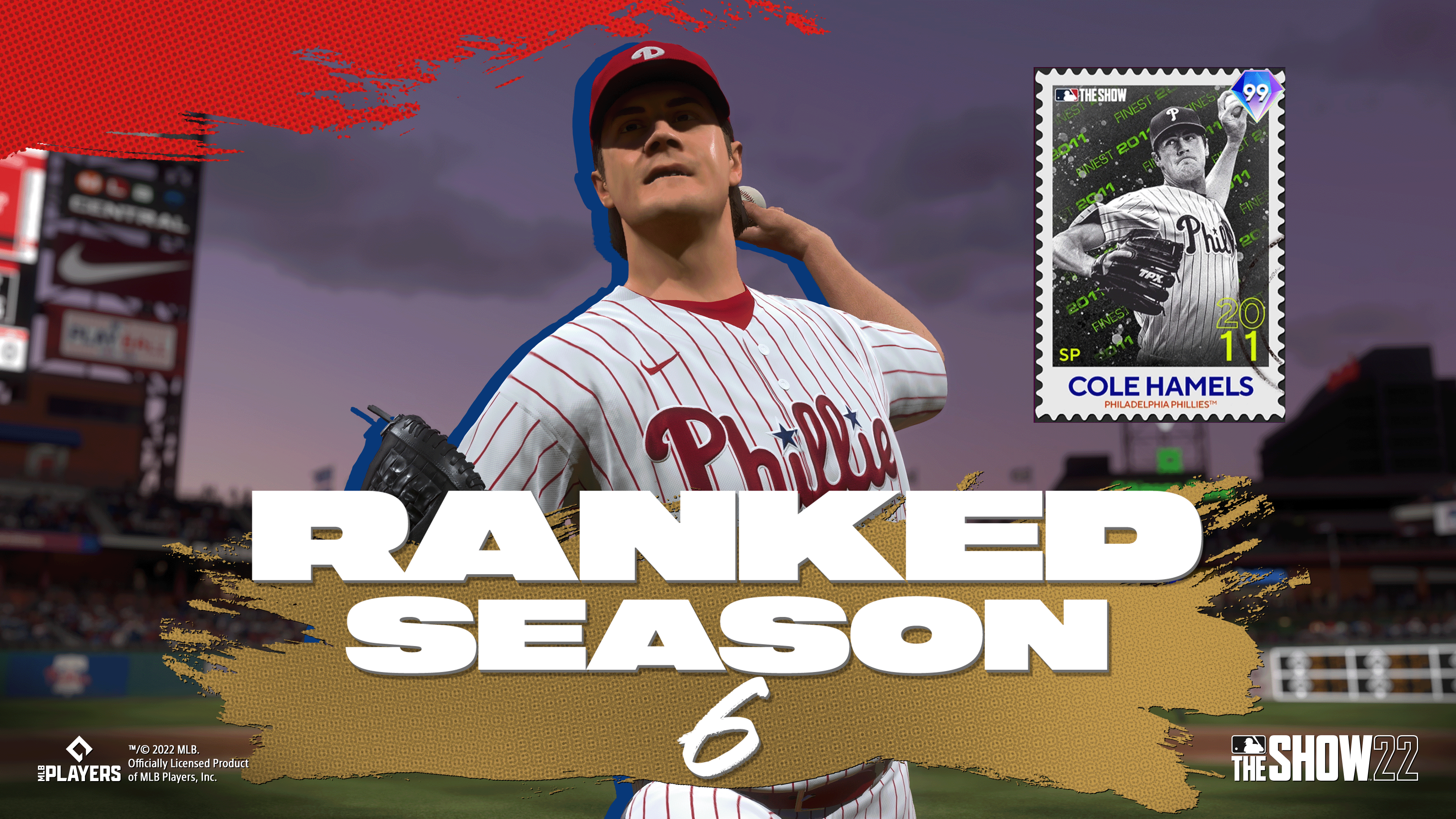 MLB The Show on X: Find 2011 Retro Finest Cole Hamels in Ranked Seasons 6.  📈 How would he look in your lineup? 😤 #MLBTheShow   / X