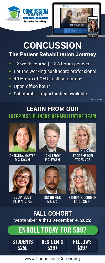 ConcussionCornr's tweet photo. With 1:1 coaching, weekly open office hours, live access to our faculty, 20 or 40 hours of CE 🇺🇸, and be apart of our private community and social network!

We can’t wait to meet you all🙌

#concussion #physio #PhysicalTherapy #OccupationalTherapy #SchoolNurse #Physician #AT4All https://t.co/dwnrhGbdaD