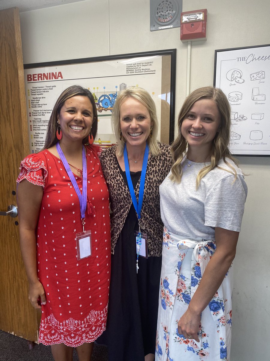 BCCHS_FCS's tweet photo. We are excited to welcome Mrs. Biby to the BC FCS department! We loved having our Eagles back in the building for a full day! Prayers for a wonderful school year! https://t.co/55uhkf2Euw