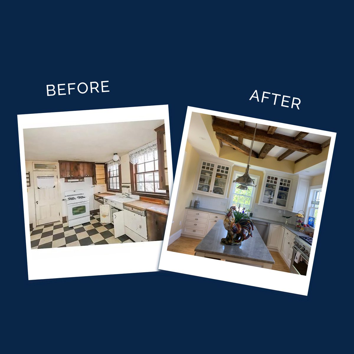 Groom_co's tweet photo. Can you even believe this is the same house?!

It was a pleasure to restore this historical home built in 1769 to all its grandeur - stay tuned for more pics, you don't want to miss this one!
#beforeandafter #groomconstruction #kitchen #remdoel #histroricalhome #renovation https://t.co/ecuBej4JkY