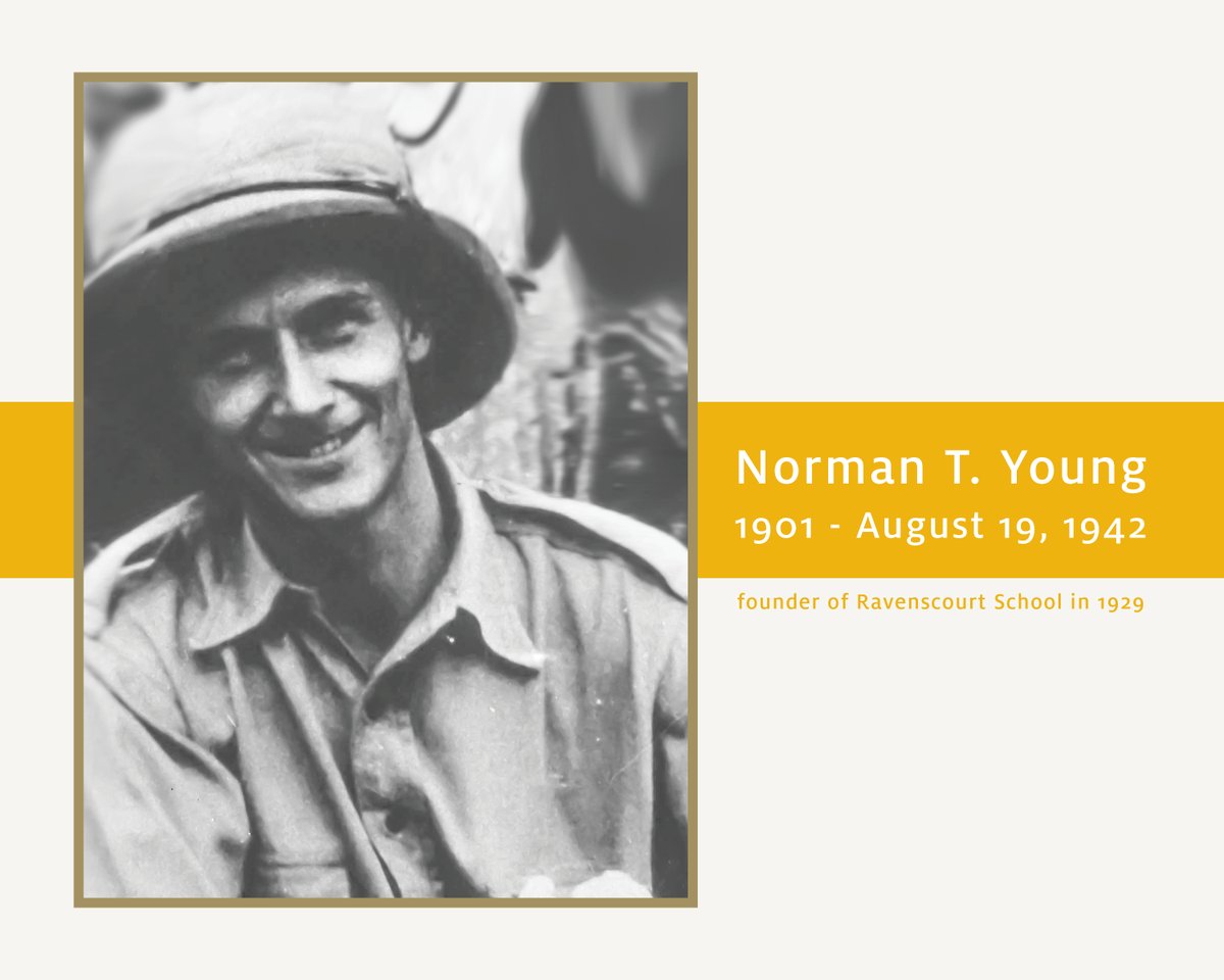 On August 8, 2022, <a href="/cameronscanada/">The Queen's Own Cameron Highlanders of Canada</a> held a service commemorating soldiers killed in the Dieppe Raid on August 19, 1942 – 80 years ago today. Among those fallen soldiers was Norman T. Young, Founder of Ravenscourt School.

Learn more about Norman Young at sjr.mb.ca/norman-young?p…