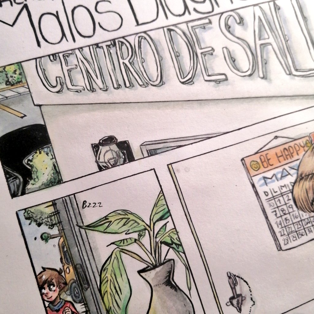 TedyTommy's tweet photo. Ya terminé por fin otro mini cómic que hice. Me sirvió para calmarme un poco 😌
#sketch #50YIE #Achaque #flored #saludmental #psicología #sketching #sketchbook #dibujos #mangastyle #dibujosalapiz #drawing #draw #traditionalart #dibujotradicional #oc #myoc #mystyle #comicartist https://t.co/38eNlNVyjH