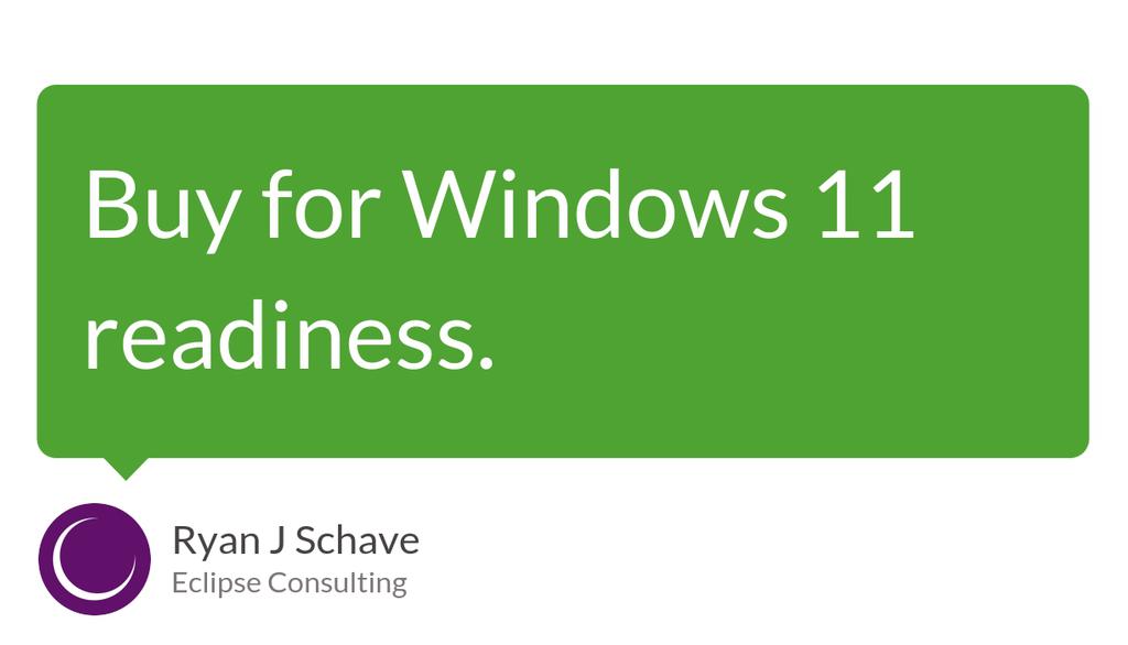 ECITechnology's tweet image. You can let the early adopters find the bugs and figure out the shortcuts, so you get faster time-to-value when you decide to upgrade.

Read more 👉 lttr.ai/06iP

#NewComputers #SmallBusinessHardware #SupplyChainDelays