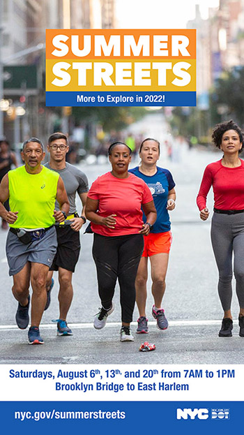 Save the date for tomorrow! 

📍Manhattan between the Brooklyn Bridge and East Harlem

#bikenyc 

www1.nyc.gov/html/dot/summe…