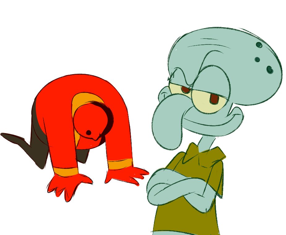 Starved Eggman vs Starved Squidward by Zelrom on DeviantArt