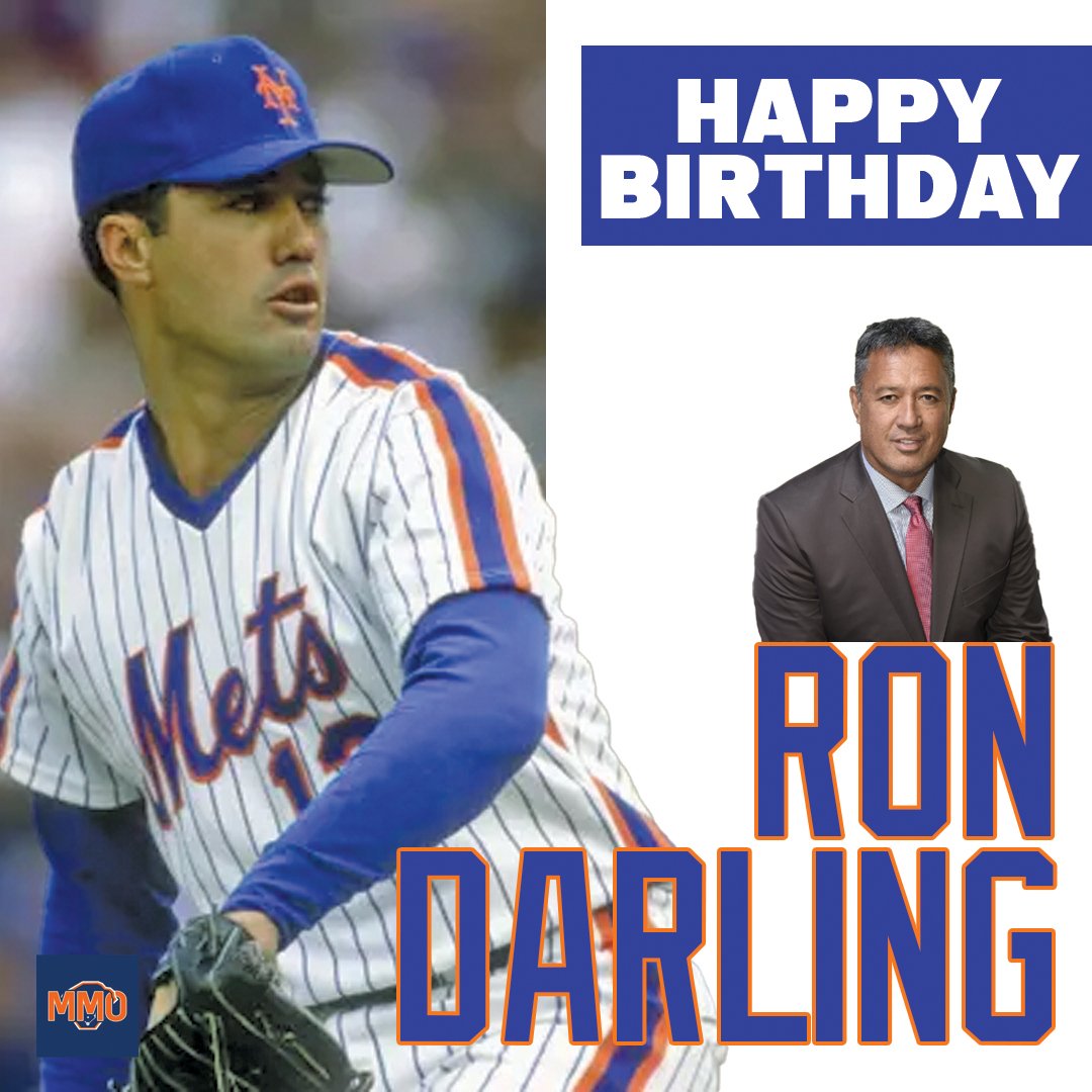  Happy birthday to Ron Darling!!     