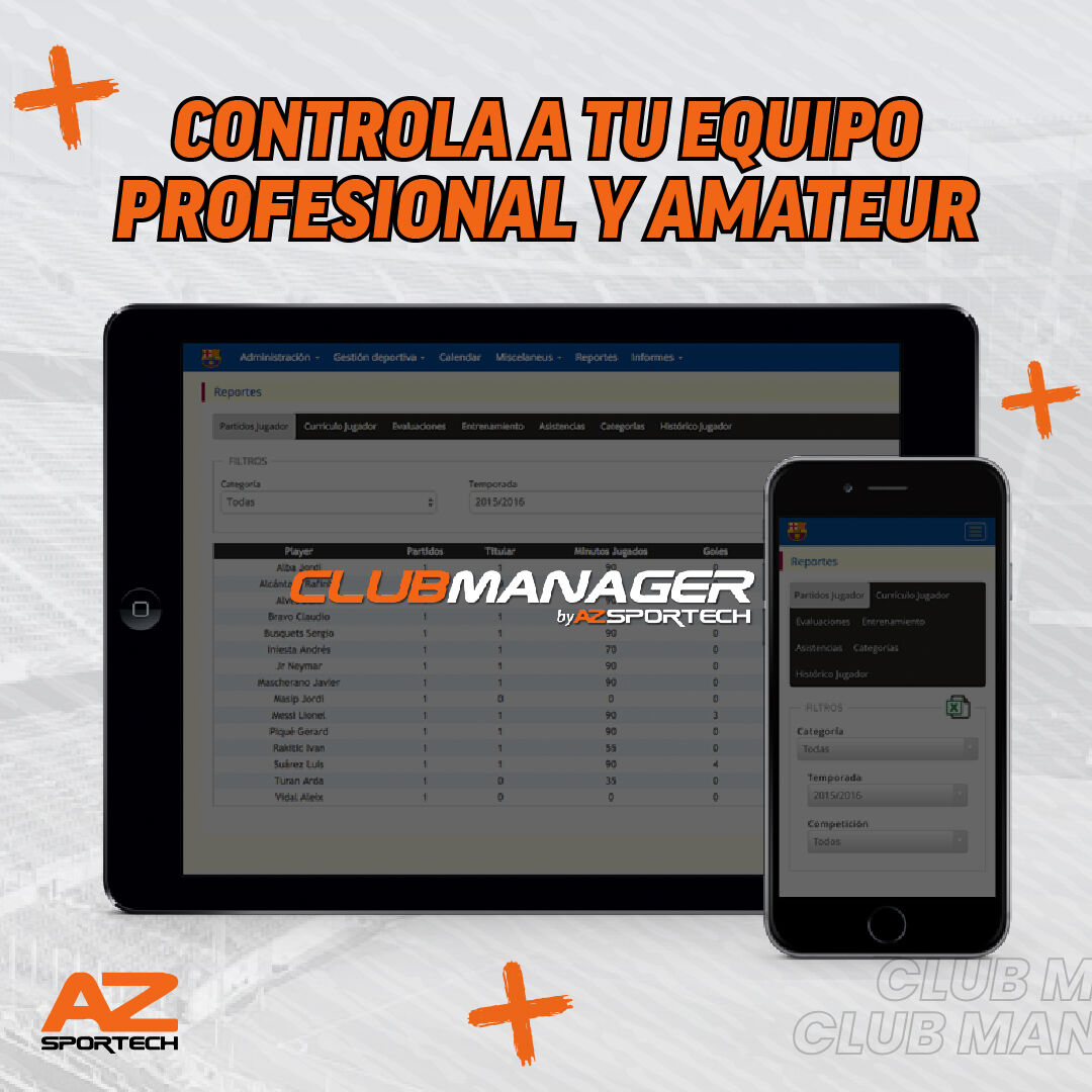 ClubManager se adapta a las diferentes realidades que pueden presentar los equipos. 

Lee la nota completa de #AZSportechNews  👌
bit.ly/3T0BApP