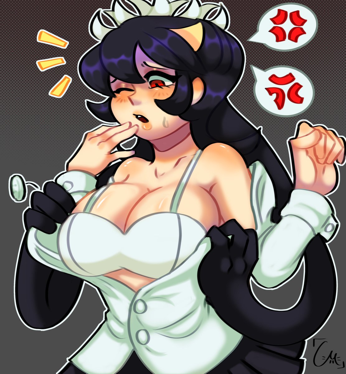V01id_'s tweet photo. brrr i love herrr #Skullgirls #skullgirlsfanart #fanart #artist #art #draw #drawing #filia #oppaid #thicc #curvybody https://t.co/1oUvryAJdO