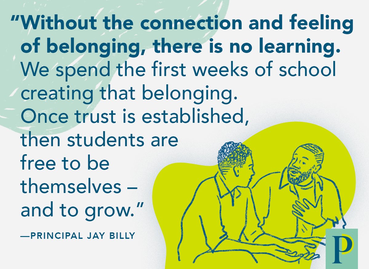 Trust and feelings of belonging can lead to learning, suggests P <a href="/JayBilly2/">Jay Billy</a>: