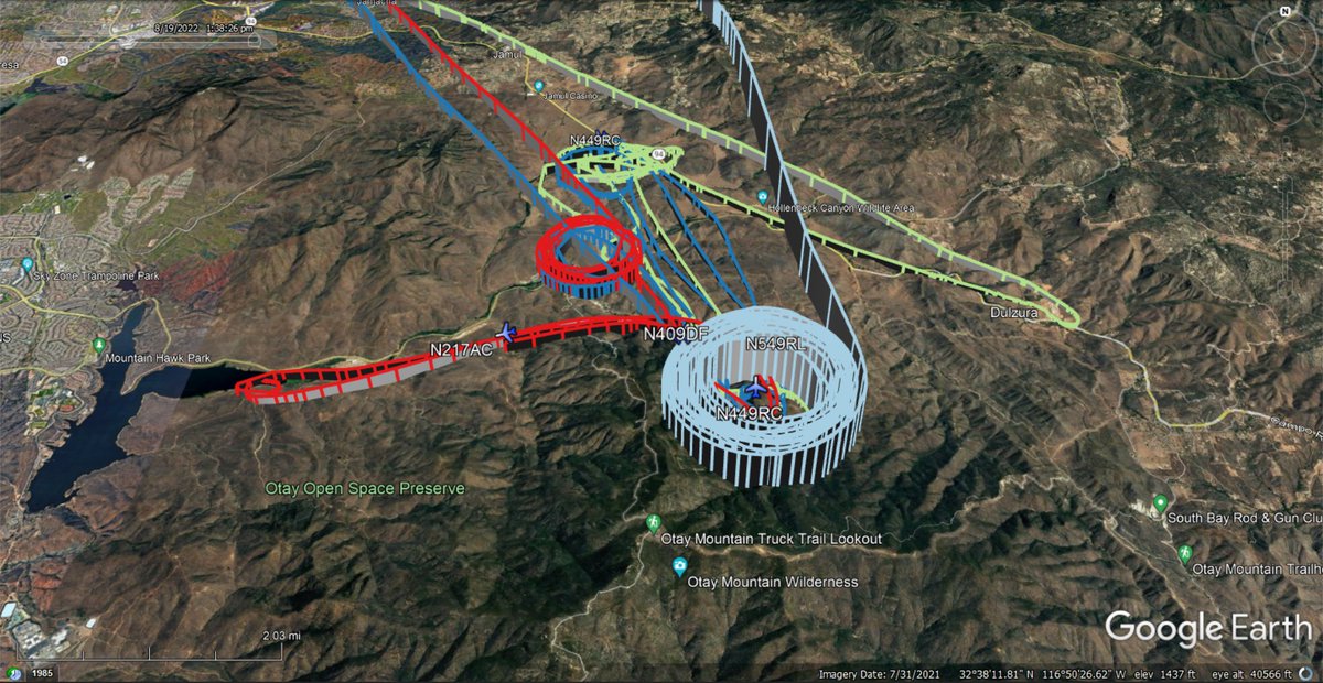 fire_feeds's tweet photo. Firefighting aircraft fighting the 5 acres #Border31Fire at #OtayMountain #SanDiegoCounty
https://t.co/Dfv0FGqF2v
#CalFire
#A330 #N409DF
San Diego County Fire
#N549RL
#N449RC
Erickson Inc
#C740 #N217AC
πΊπΈβ€οΈβπ₯ https://t.co/e8Sr6wPCuc