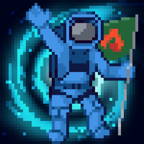 Just picked this cosmonaut up from the <a href="/WavingCosmonaut/">Waving Cosmonauts</a> collection 🔥

Other than looking amazing, WCs will rake in 2.6 $UNBNDM a day, officially making it the highest earning individual NFTs outside the HU project.