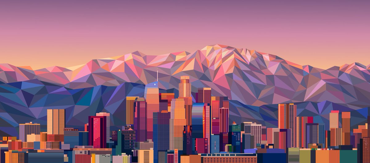 Excited to announce that I will be launching 3 LA inspired illustrations at <a href="/WestfieldCC/">WestfieldCenturyCity</a>. Here is a teaser of City of Angles art which will be billboard size! #WestfieldCenturyCity #LosAngeles #ContemporaryArt #LandscapeArt #InstallationArt #ElyseDodge