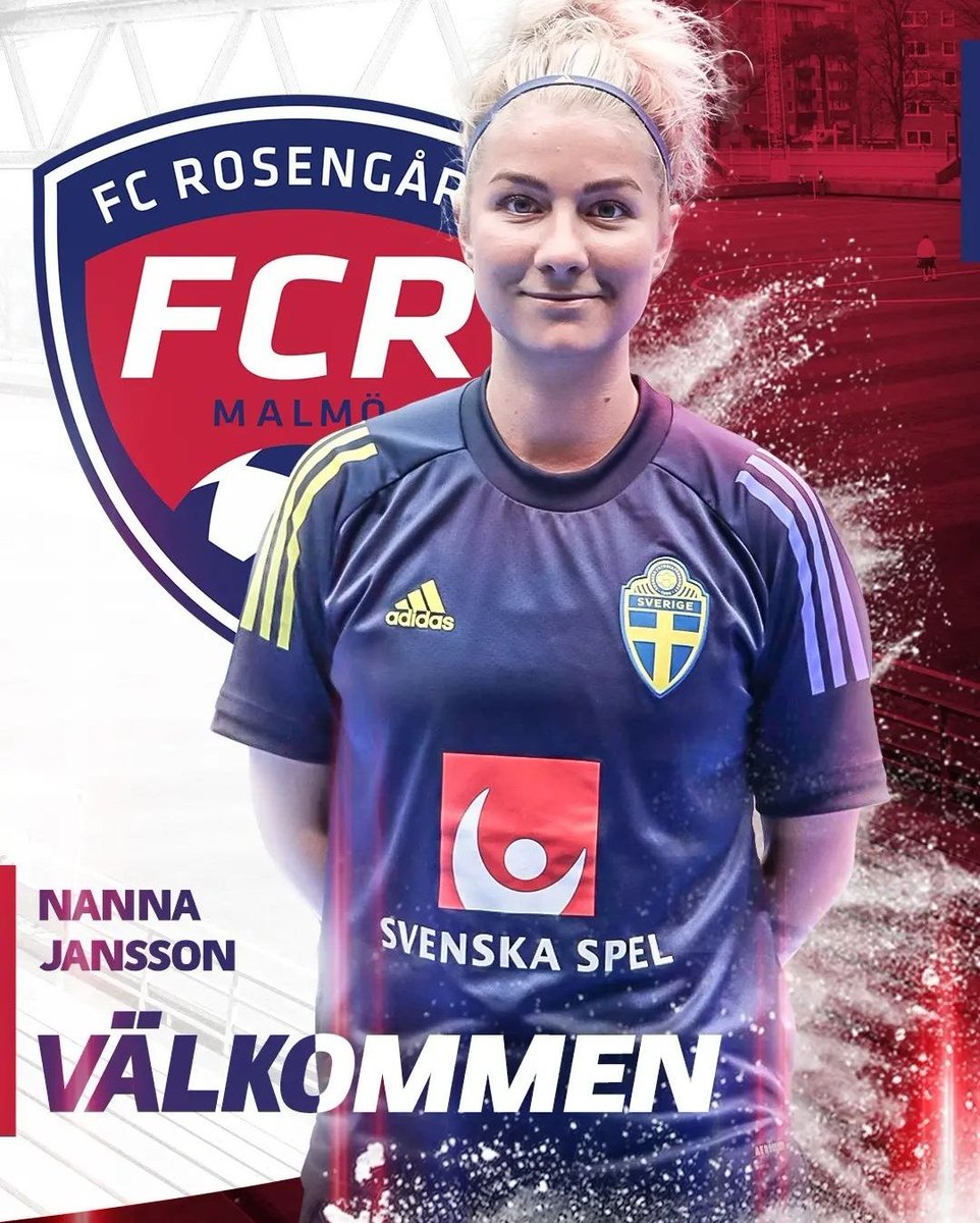 💥 🔄 FICHAJE / Suecia 🇸🇪 💥

🗞️ La internacional sueca <a href="/NannaJansson/">Nanna My Jansson</a> 🇸🇪 es nueva jugadora del <a href="/FCRosengard/">FC Rosengård</a> 🇸🇪 para la temporada 2022/2023, procedente del <a href="/Joventutdelx/">Joventut d'Elx FS💚⚽️</a> 💚 de 1ª Femenina 🇪🇦. ¡Mucha suerte al club y a la jugadora en su etapa juntos! 👏🏻

#Suecia #Elche #futsal #5x5