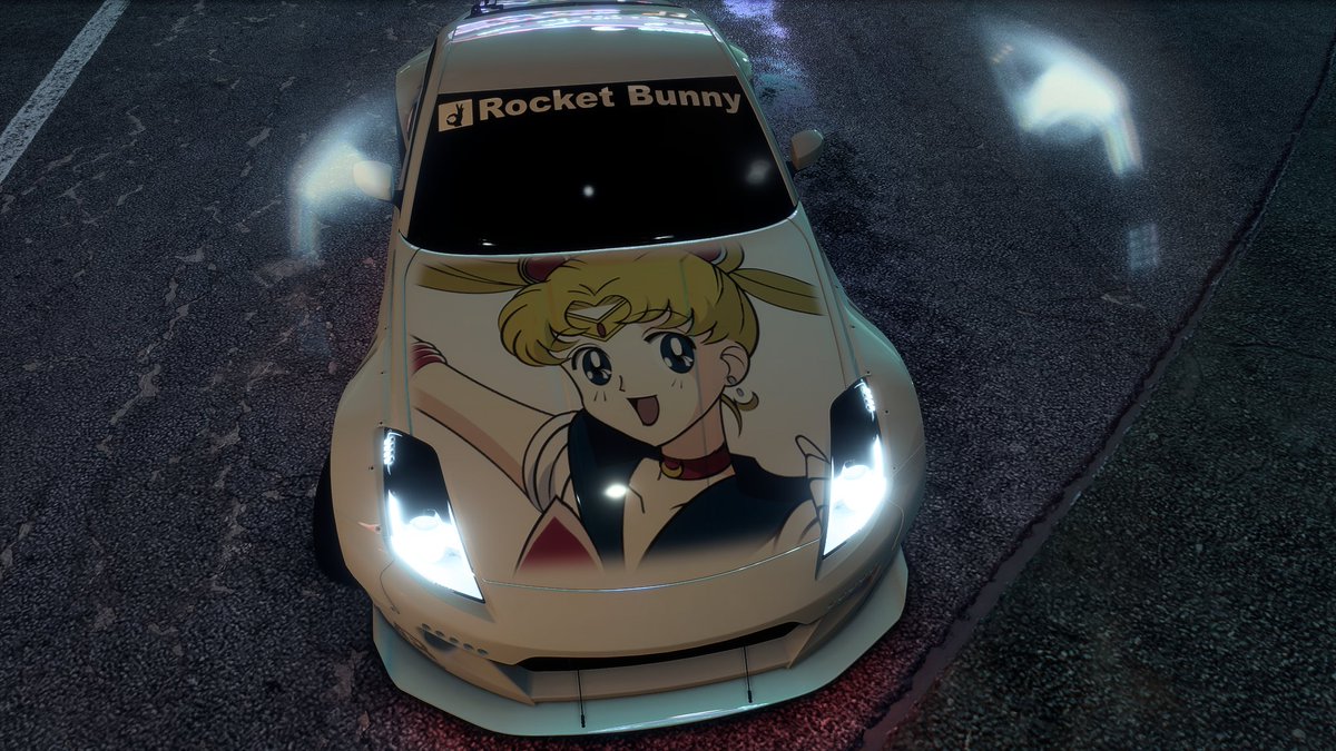 TheSpeedFactor1's tweet photo. Need For Speed Heat 
The last images of the Sailor Moon 350Z

#NeedForSpeedHeat #Itasha #SailorMoon #AnimeLivery #Nissan350Z #AnimeWrap https://t.co/v7SilneEOV