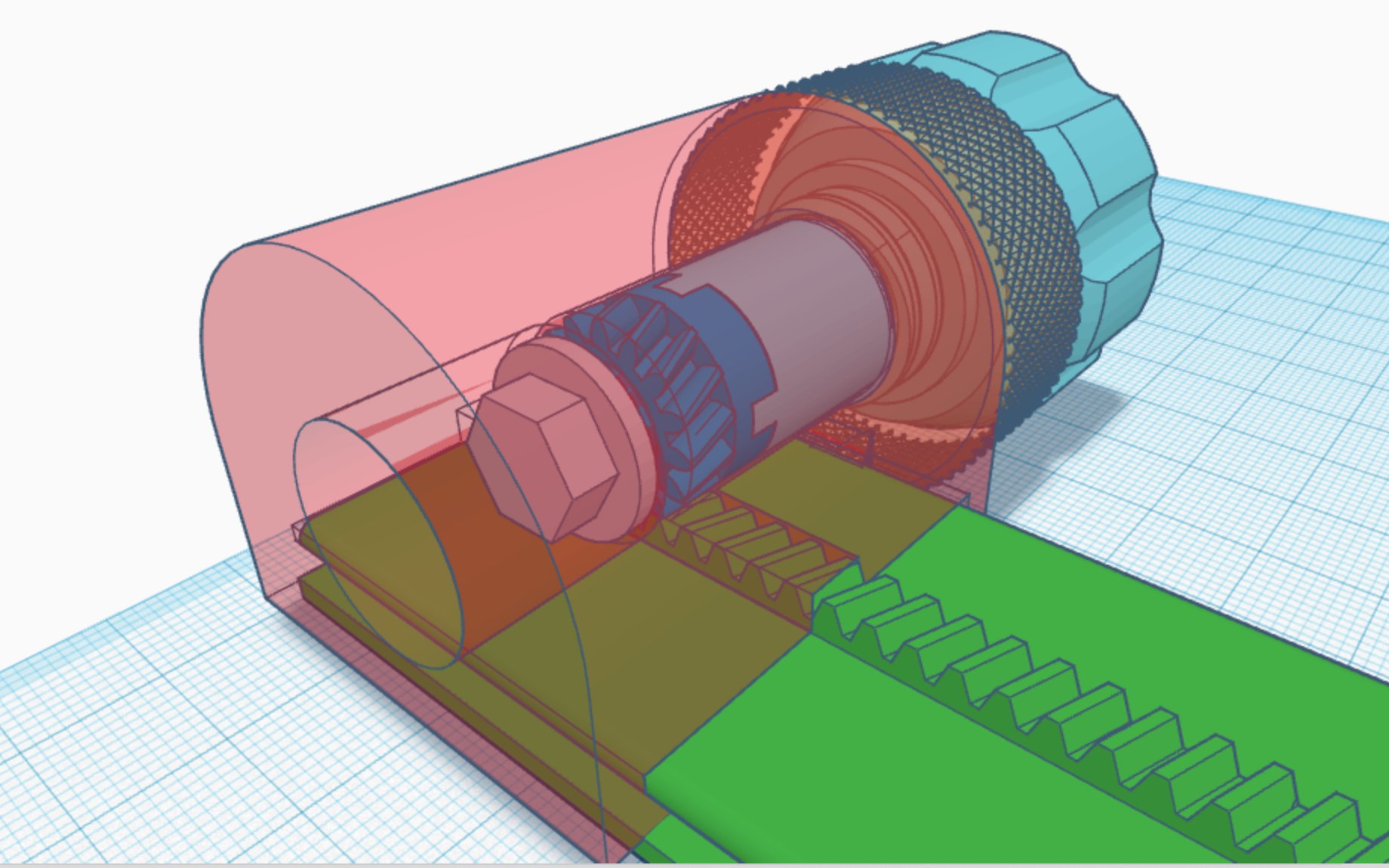 Dan K on Twitter "NOW, it's an elegant design. Nested pinion drive knob (notched) and locking