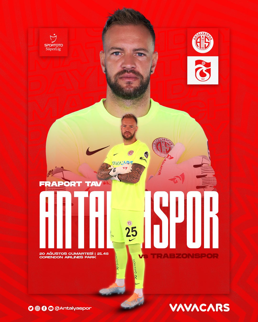 antalyaspor'un trabzonspor maço öncesi görseli