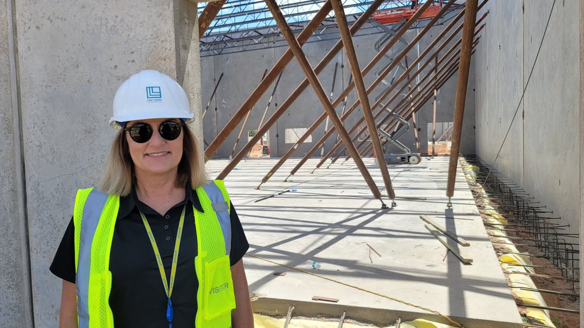 FrenshipSuper's tweet photo. So excited about Frenship’s 4th Middle School #progress #Frenship https://t.co/uxsRLCwYWC