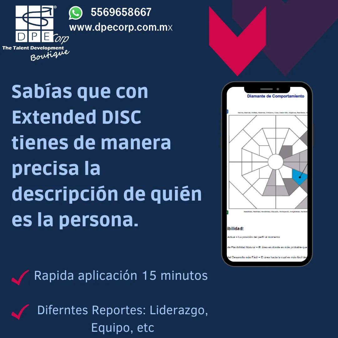 DPECorp's tweet photo. #ExtendedDisc #Disc #Comportamiento https://t.co/lQDWPUBfK1
