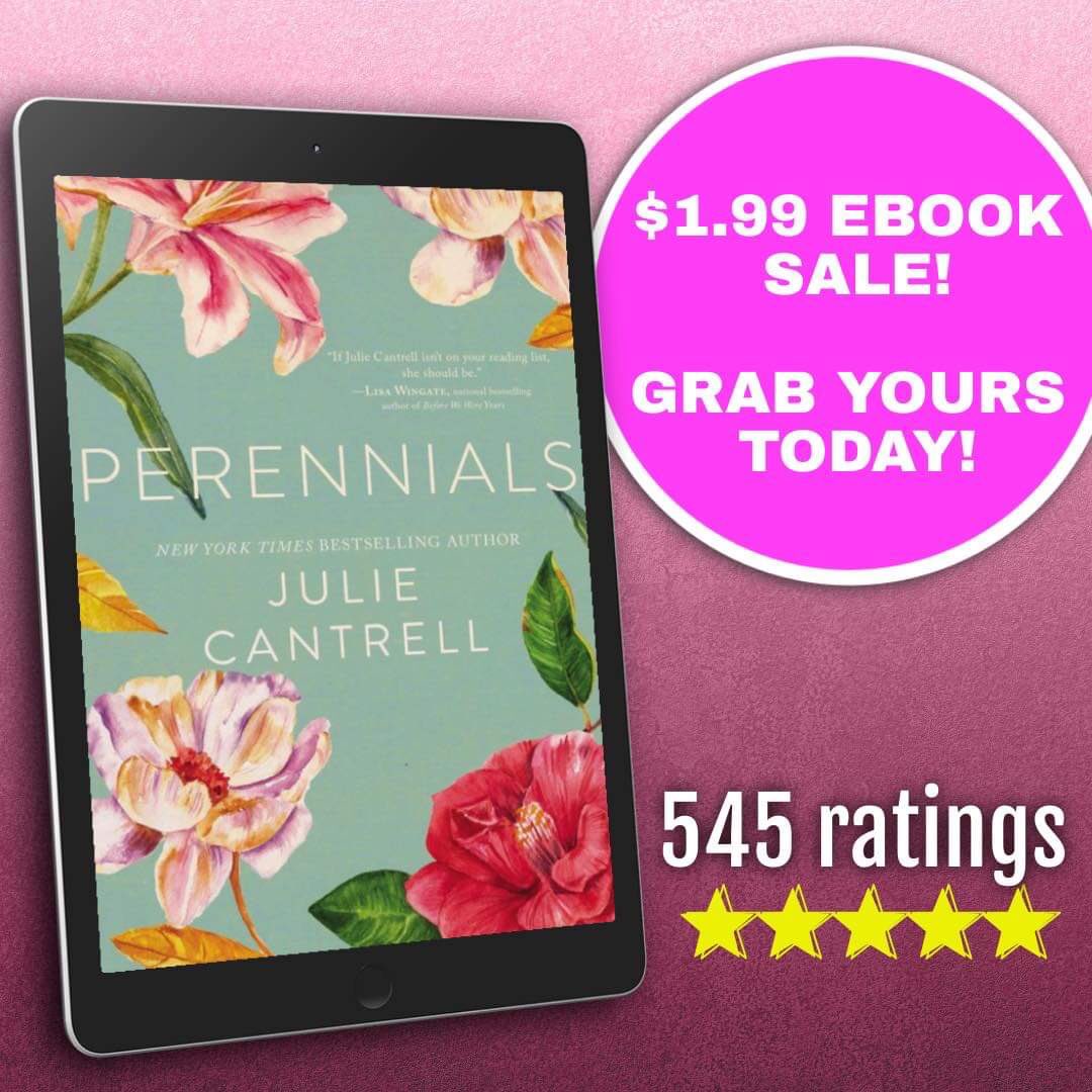 PERENNIALS by <a href="/JulieCantrell/">Julie Cantrell</a> is only $1.99 for a limited time! bit.ly/3pvnIq8