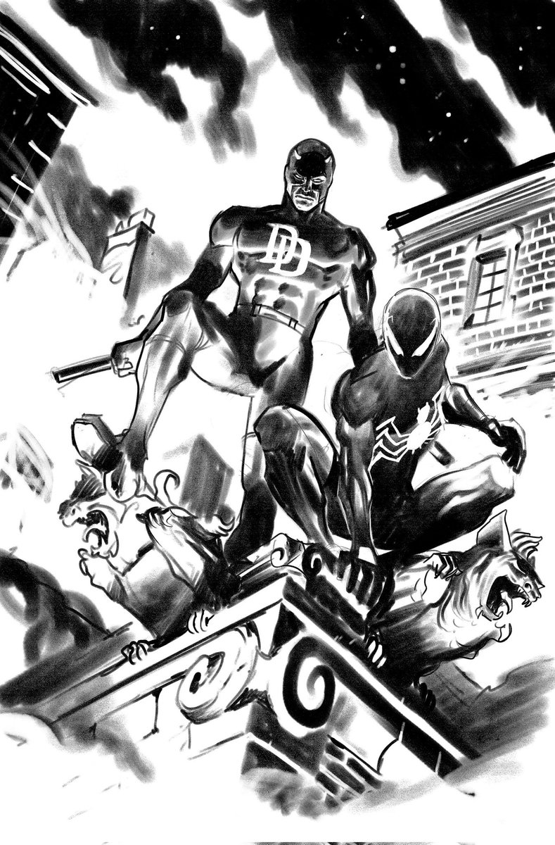 RT @juaneferreyra: Spider-Man & Daredevil sketch commission... https://t.co/YmffSfFmzp