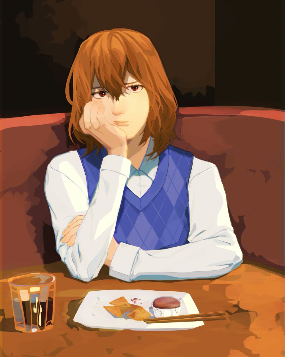 Heyy here's some of the pieces I made for my collab with Intimatopia for <a href="/antithesiszine/">ANTITHESIS: Joker/Crow Role Swap Zine 🃏</a>  ❤️ #Persona5 #goroakechi