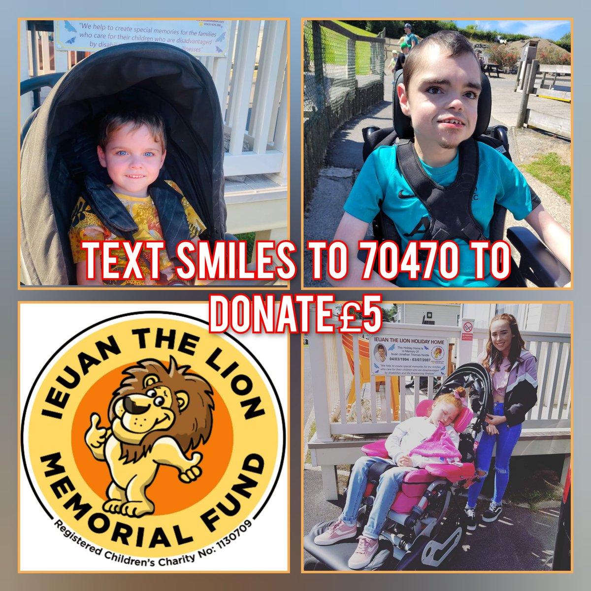 Ieuanthelion's tweet photo. #Please #RT Help bring a Smile to Children who needs a little extra support!
Text SMILES to 70470 to donate £5
#ThankYou #IeuanTheLion #ITLMF #TextGiving 🧡🦁🏴 https://t.co/NK2cRac1Nk