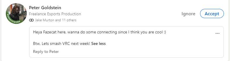 Anyone know this guy? Should I connect?