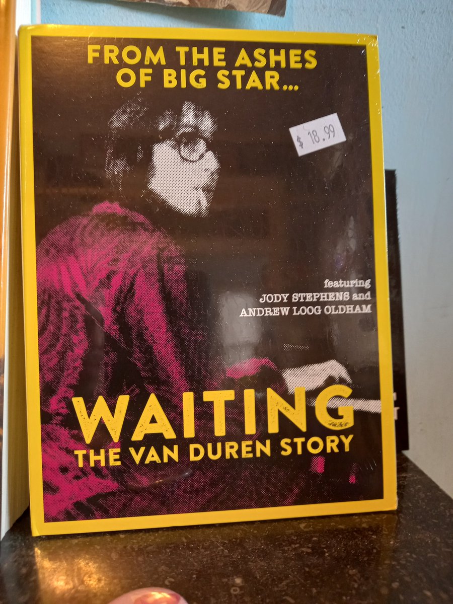 New arrival (just now!):
"Waiting: the Van Duren Story" on DVD
<a href="/WaitingTheDoco/">Waiting: The Van Duren Story</a> <a href="/vandurenesque/">Van Duren</a> 
#shangrilarecords #vanduren #memphis