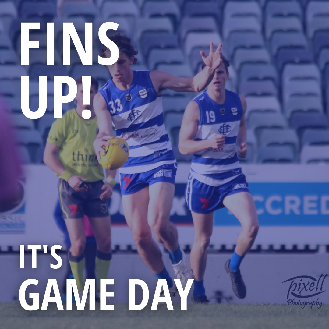 🦈 Fins up, ITS GAME DAY! 🦈

Our last home game for the season at the WACA – so get down to the ground to #cheertheblueandthewhite.

LEAGUE // 2.10PM
 RESERVES // 11.40AM
COLTS // 9.10AM

If you can’t make it to the match, stream it live via the AFL here:  ...