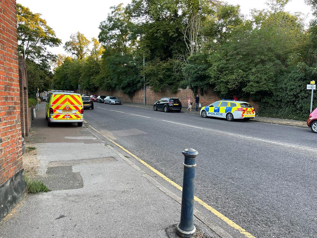 This is how <a href="/HertsPolice/">Herts Police</a> block the driveway of my neighbour’s pub and are pulled up outside my house regularly for 8 months now since the illegal halfway house at #LordLister owned by greeedy James O’Grady of <a href="/KeystageHousing/">Keystage Housing</a> and <a href="/NorthHertsDC/">North Herts Council</a> did a dirty deal <a href="/BBCPanorama/">BBC Panorama</a> N.B.