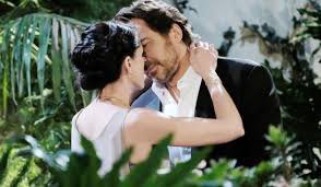 LetsTalkSoaps's tweet photo. #BoldandBeautiful So I saw #Ridge trending because he couldn’t stomach seeing Carter kiss his ex-stepmom..I find that odd since he himself used to kiss his stepmom. Quinn had mad chemistry with every man on this show, I would like to add. https://t.co/wI1uRN9y3S