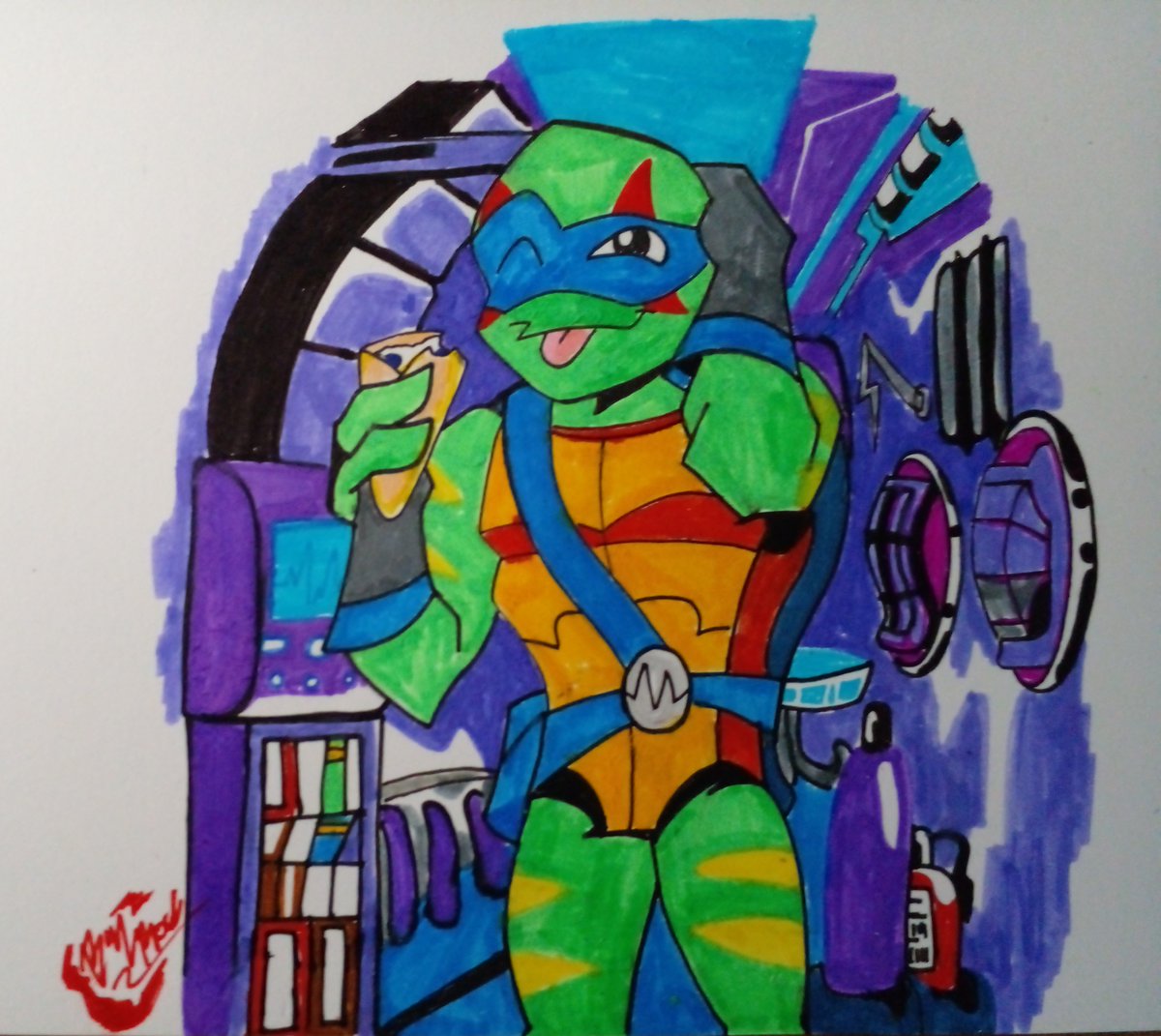 rod_269's tweet photo. #saverottmnt #Rottmnt #ElAscensoDeLasTortugasNinja #TortugasNinja #DisasterTwins #rottmntmovie #rottmntfanart #LeonardoTmnt #RottmntLeo
Leo Enjoying A Crepe
#TmntLeo #RiseOfTheTeenageMutantNinjaTurtles #Art #TMNTFanArt #Hamato #BlueBerry #Crepe https://t.co/iPkkksKZtr