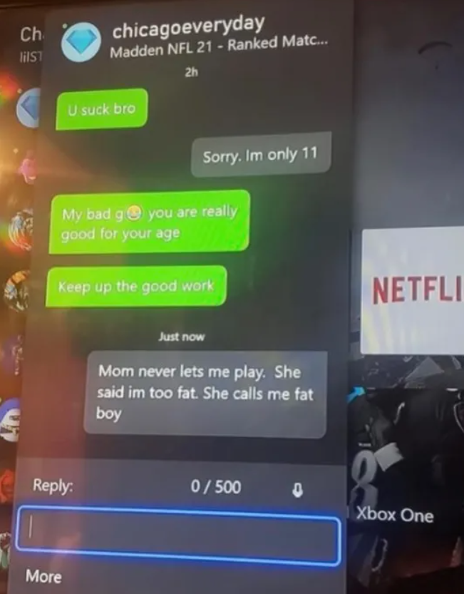 no context xbox live messages tweet media