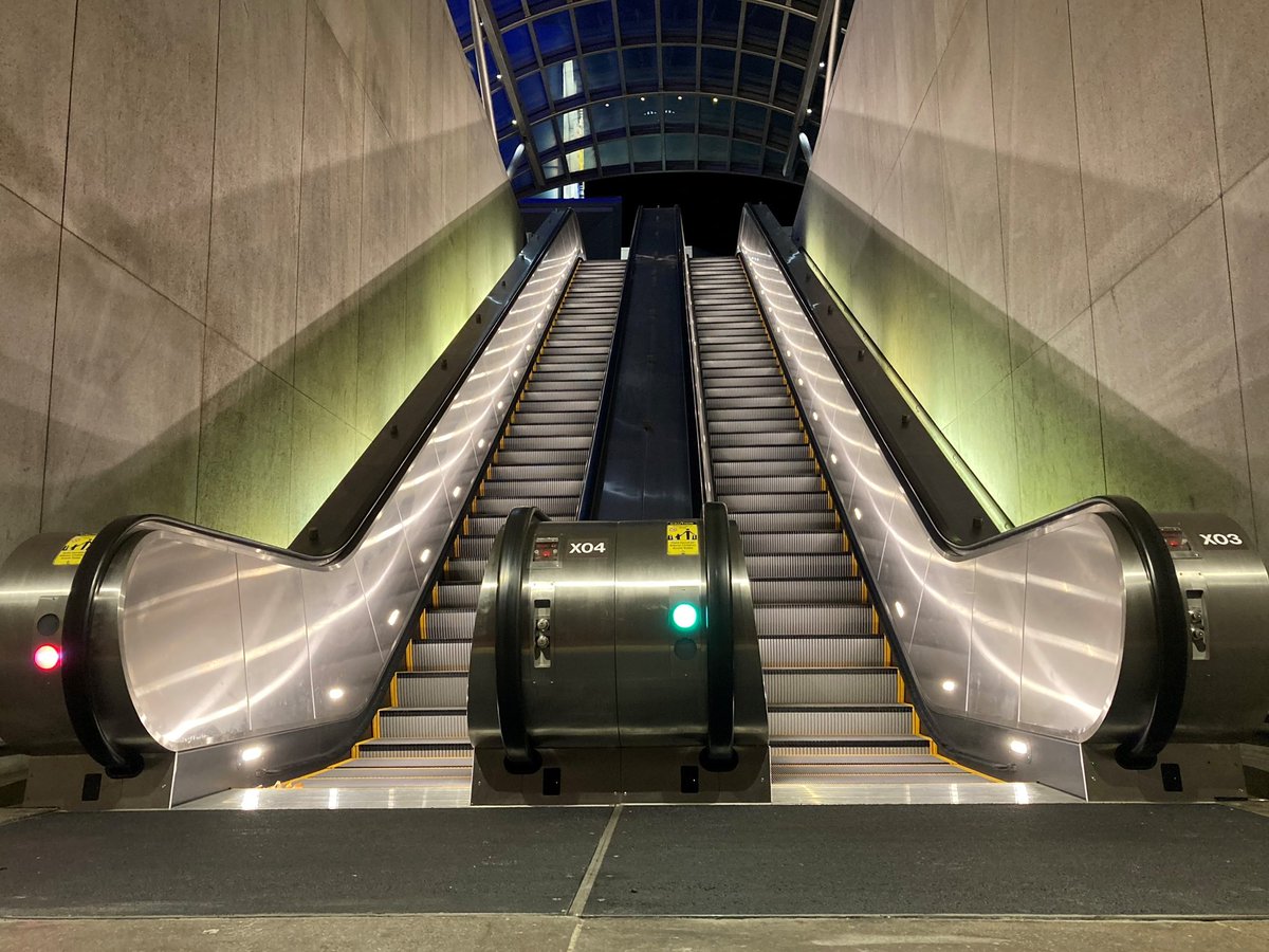 wmata's tweet photo. Clue: Did you know that Metro is the largest owner of escalators in North America? #wmata https://t.co/PdSbxe8vIn
